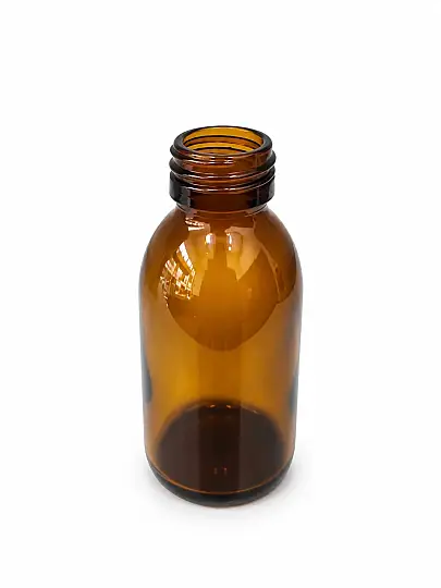100 CC AMBER CAM ECZA ŞİŞE 28 MM KAPAKSIZ