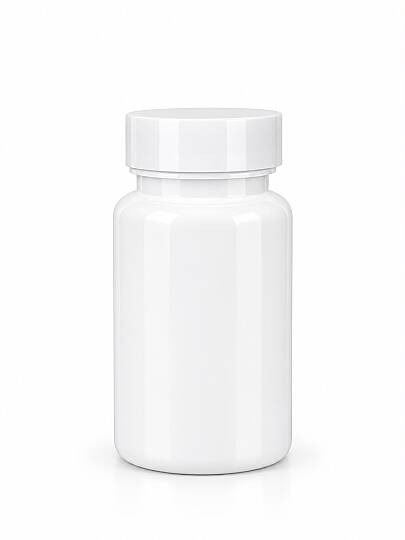 100 CC BEYAZ PET TABLET ŞİŞESİ BEYAZ KAPAKLI 100 ML KAPSÜL KUTUSU İLAÇ ŞİŞESİ MEDİKAL HAP ŞİŞESİ