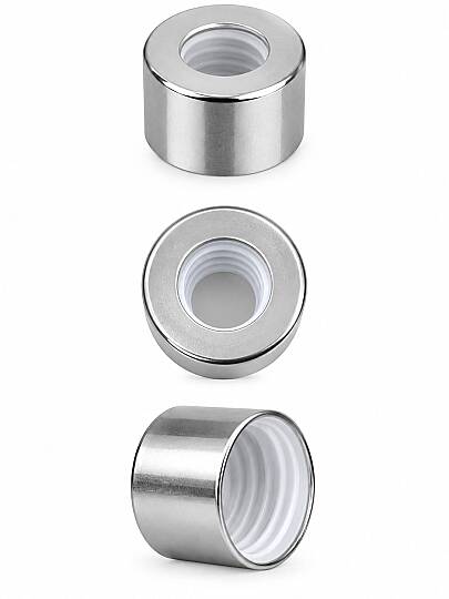 18 MM DELİKLİ GÜMÜŞ METAL KAPAK