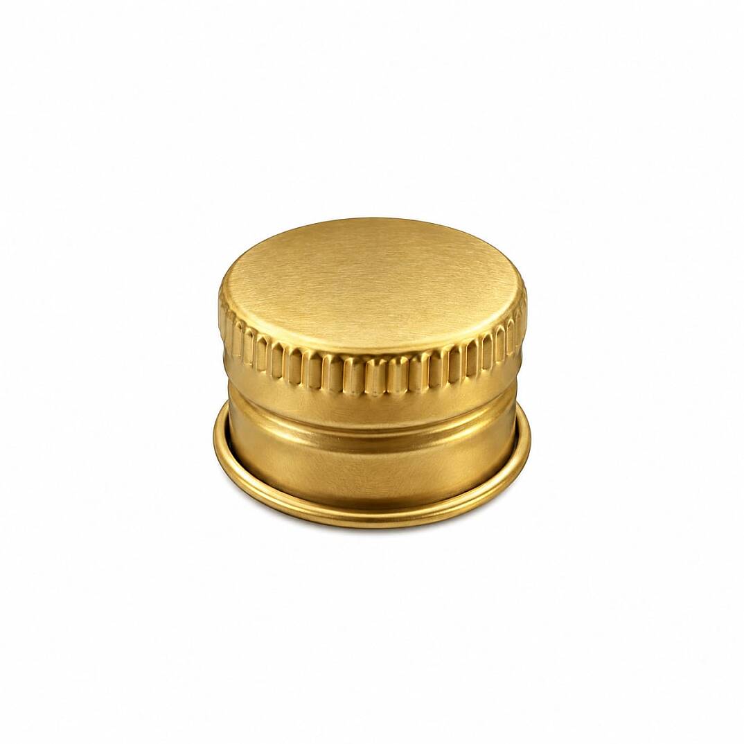 18 MM VİDALI METAL GOLD KAPAK - 1