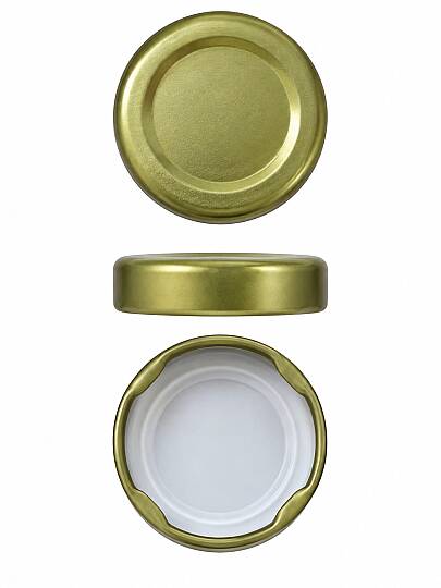 43 MM GOLD METAL KAPAK