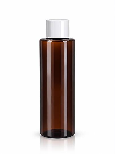 75 CC AMBER SHOT PET ŞİŞE KÖPÜK CONTALI BEYAZ KAPAKLI